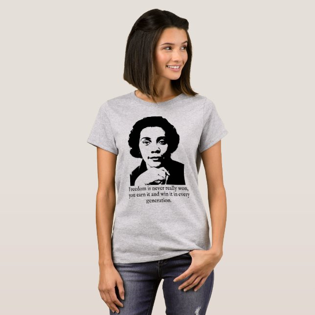 T-shirt de Coretta Scott King (Devant entier)