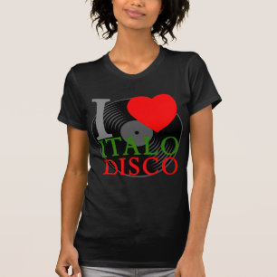 T-shirt De Corey rétro I disco d'Italo d'amour du tigre