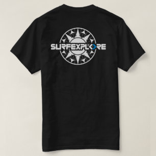 T-shirt de coton de surfEXPLORE