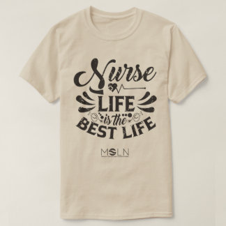 T-shirt de couleur claire Nurse Life