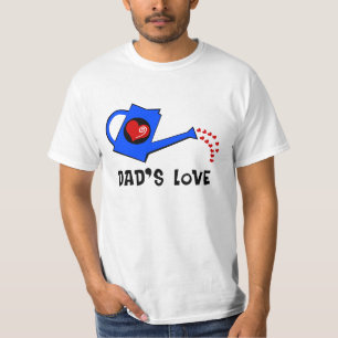T-shirt de couples de famille de boîte d'arrosage
