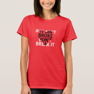 T-shirt de coupure de coeur