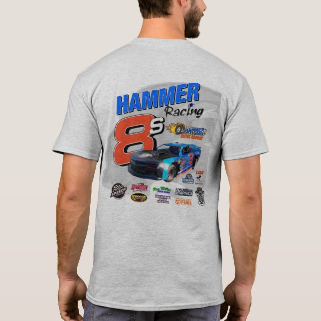 T-shirt de course marteau 2025 (Dos)