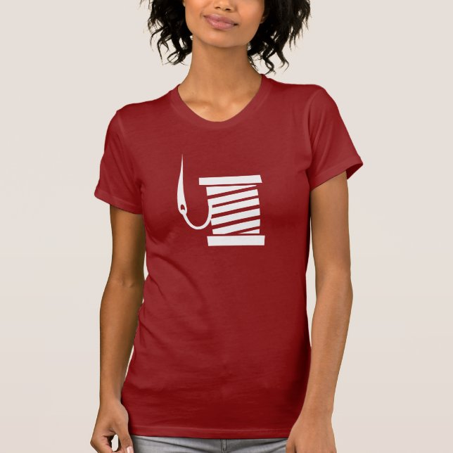 T-shirt de couture de pictogramme (Devant)