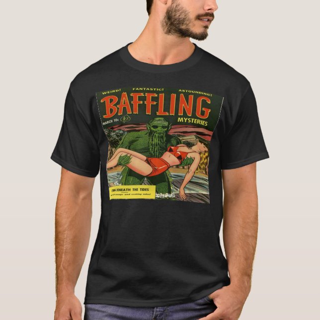 T-shirt de couverture de bande dessinée classique  (Devant)