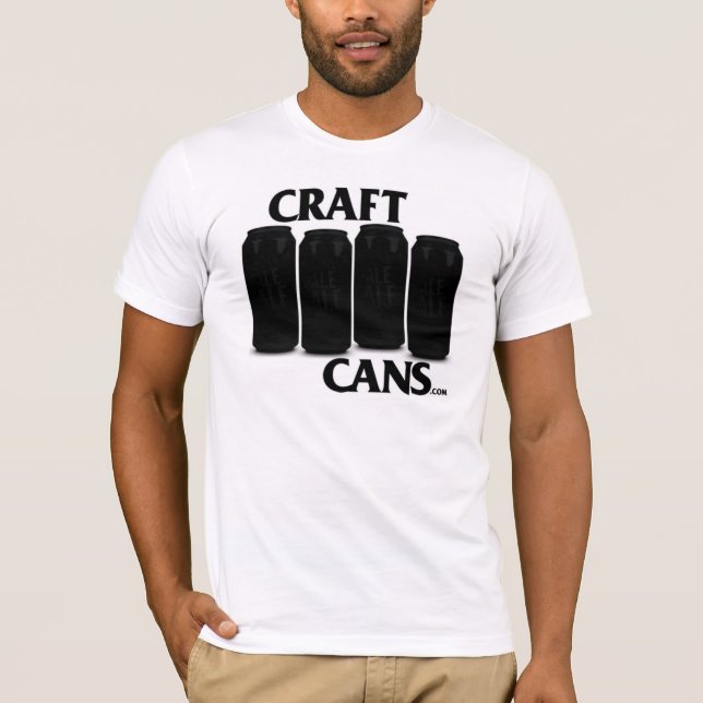 T-shirt de CraftCans.Com (Devant)