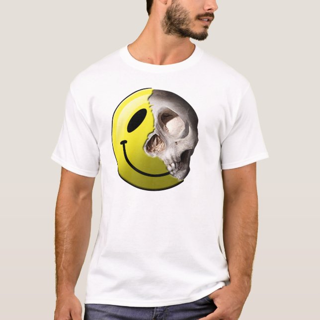 T-shirt de crâne (Devant)