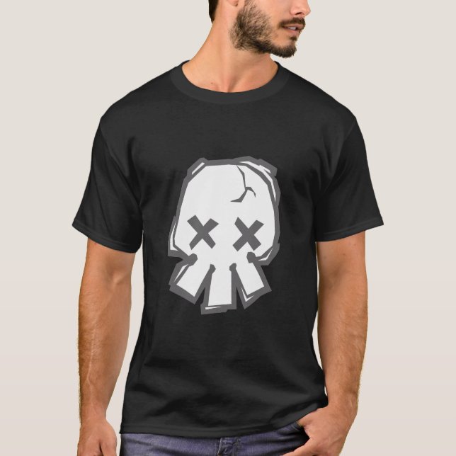 T-shirt de crâne (Devant)