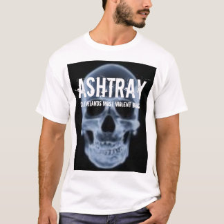 T-shirt "de crâne bleu" de CENDRIER