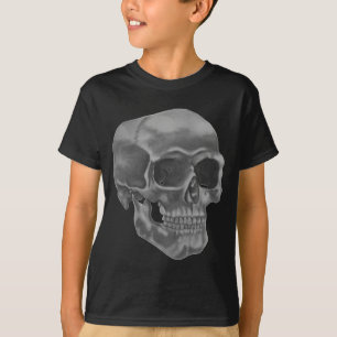 T-shirt de crâne d'enfants