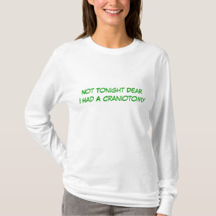 T-shirt de crâniotomie