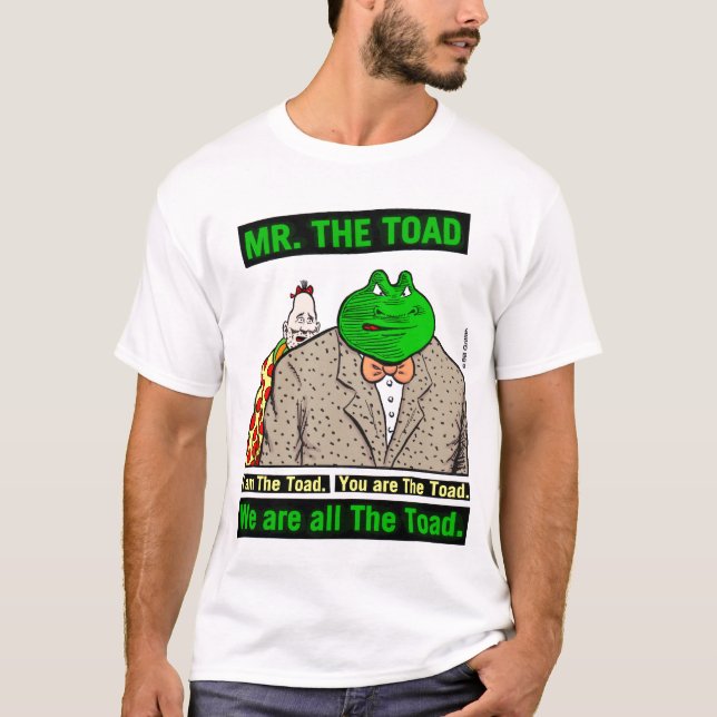 T-shirt de crapaud de Mr.The (Devant)