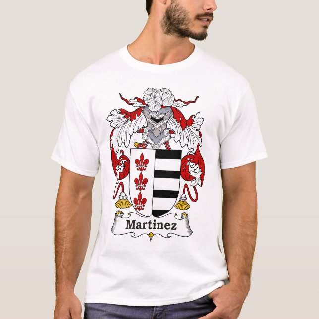T-shirt de crête de Martinez (Devant)
