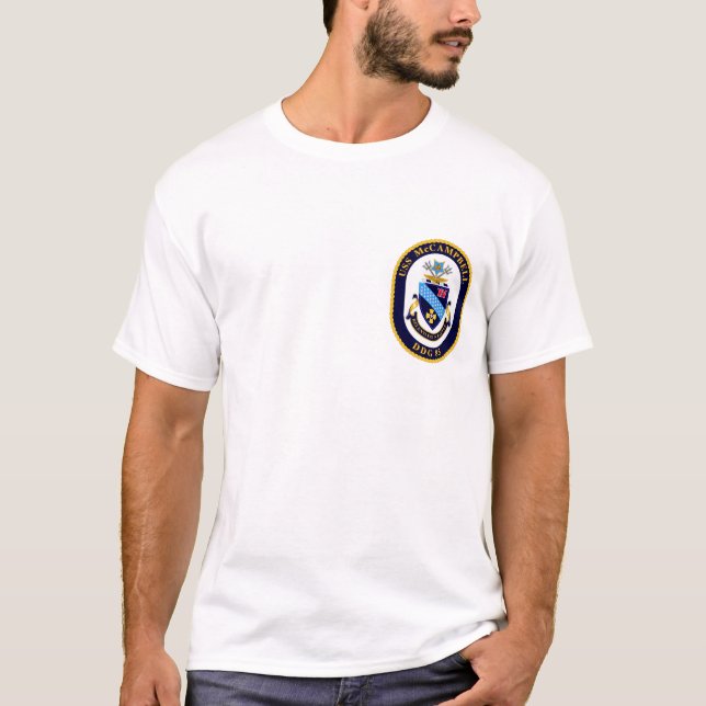 T-shirt de crête de McCAMPBELL (Devant)