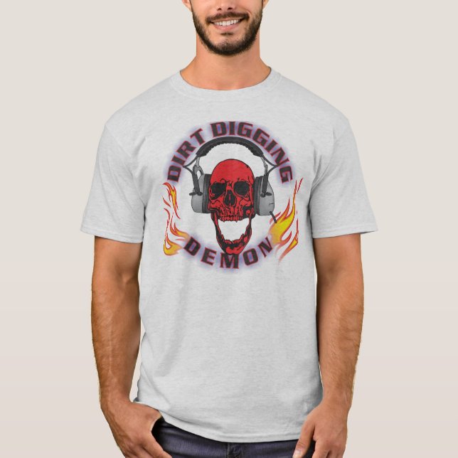 T-shirt de creusement de démon de saleté (Devant)