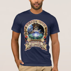 T-shirt de crique de pirates