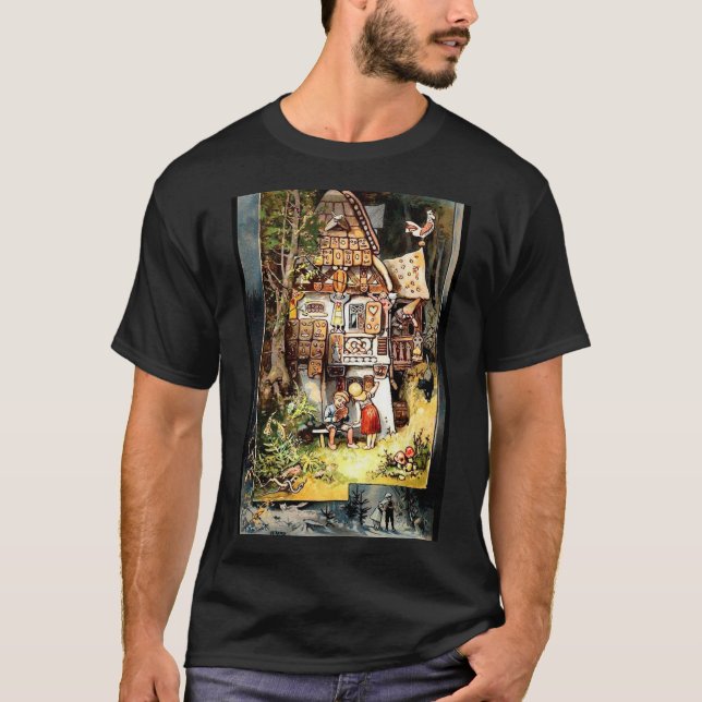 T-shirt de cru de Hansel et de Gretel (Devant)