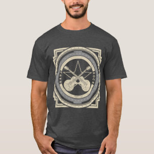 T-shirt de cru de hard rock