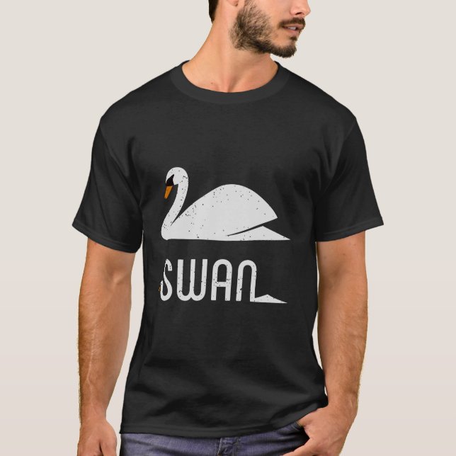 T-shirt de cygne (Devant)