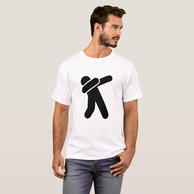 T-shirt de Dabber avec l'icône de limande (Devant entier)