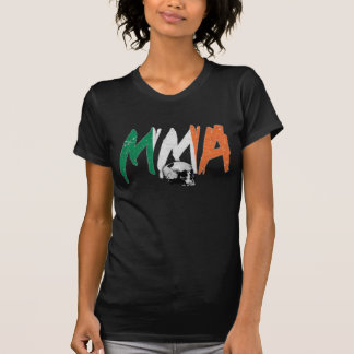 T-shirt de dames de crâne de MIXED MARTIAL ART de