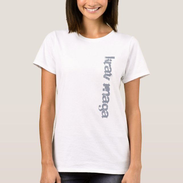 T-shirt de dames de Krav Maga (Devant)