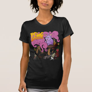 T-shirt de dames de ProgSphere petit : Noir