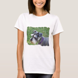 T-shirt de dames de Schnauzer