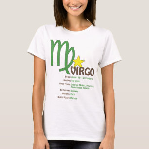 T-shirt de dames de traits de Vierge