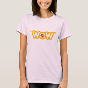 T-shirt de dames de "wow"