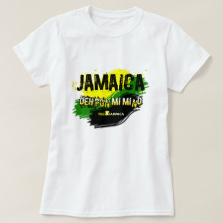 T-shirt de dames d'esprit de la Jamaïque Deh Pon