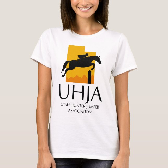 T-shirt de dames d'UHJA (Devant)