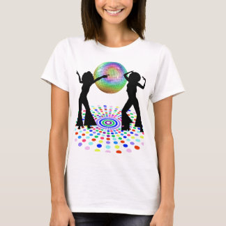 T-shirt de danse disco