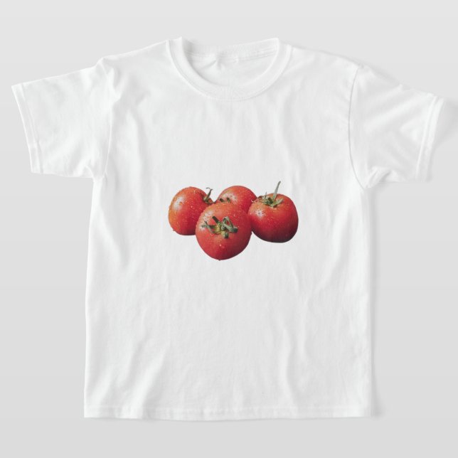 T-shirt De délicieuses tomates sont ici (Poser)