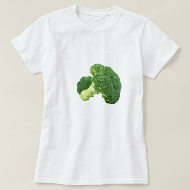 T-shirt De délicieux brocoli sont ici (Design devant)