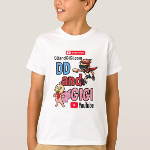 T-shirt de densité double et de GIGI d'ENFANTS