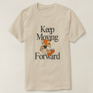 T-Shirt de design de dessin animé motivant