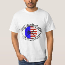 T-shirt de désobéissance visuelle