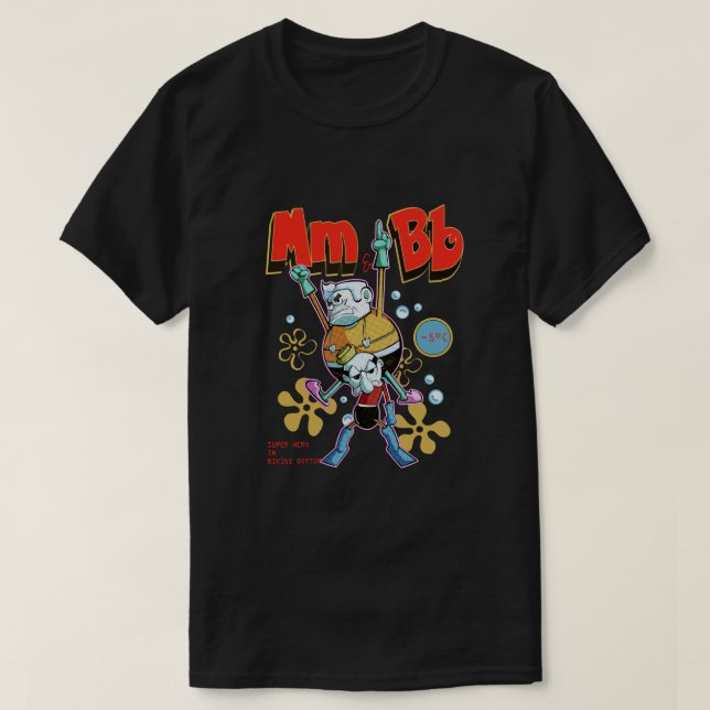 t-shirt de dessin animé (Design devant)