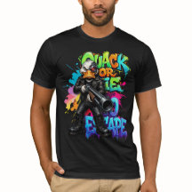 T-shirt de dessin animé de canard drôle « Coin-coi