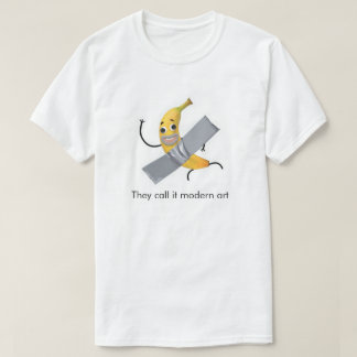 T-Shirt de dessin animé drôle de peau de banane