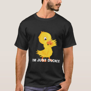 T-shirt de dessin animé Just Ducky Mens