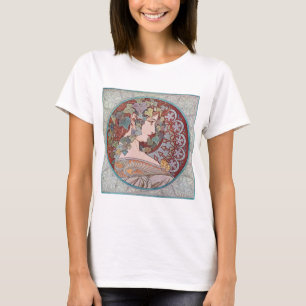 T-shirt de dessus de chemise de Nouveau d'art de