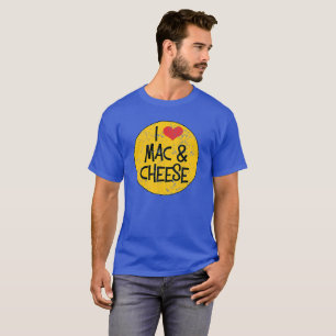 T-shirt de détresse de fromage de Mac n