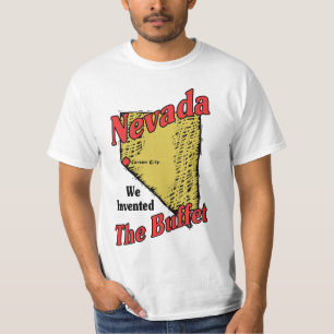 T-shirt ~ de devise du Nevada le nanovolt USA nous avons