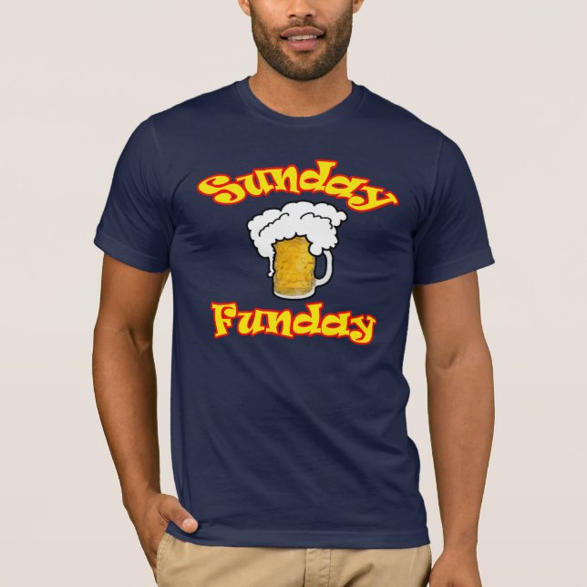 T-shirt de dimanche Funday (Devant)
