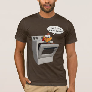 T-shirt de dinde de thanksgiving