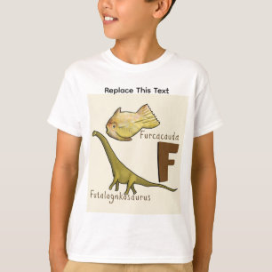 T-shirt de dinosaure ou d'animal préhistorique