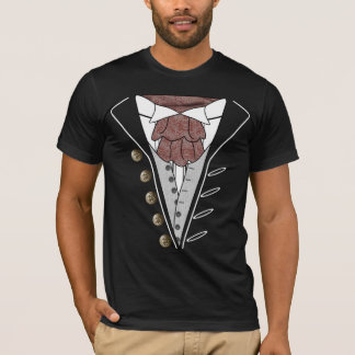 T-shirt de diplomate de foulard de smoking