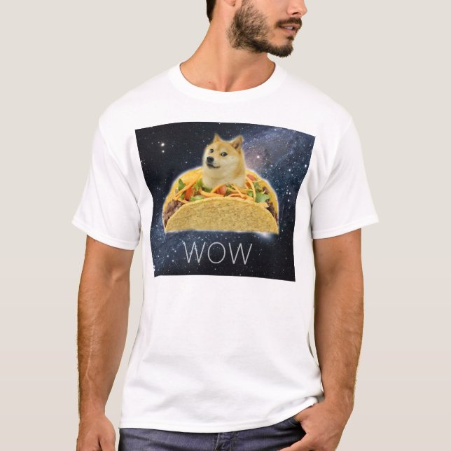T-shirt de DOGE de wow (Devant)
